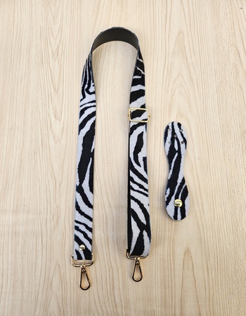 imagem Kit Animal Print - Zebra com Fecho - Dourado